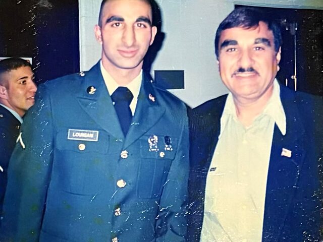 Dr. Loungani in U.S. Army dress uniform